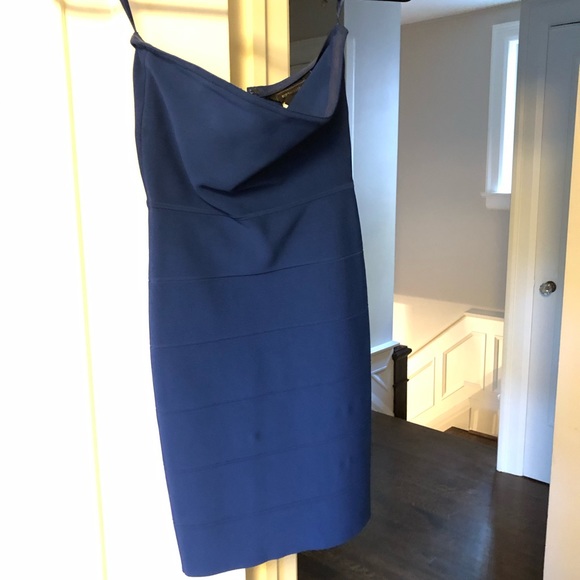 BCBG blue bandage dress size XS - Picture 1 of 3